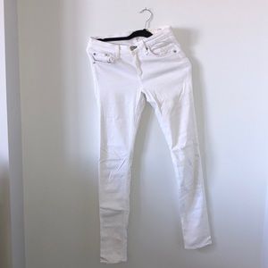 Rag & Bone White Skinny Jeans